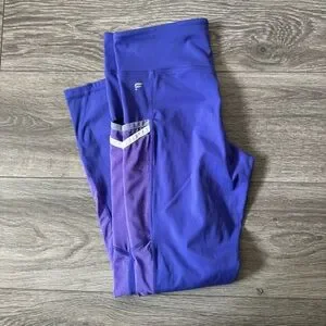 Legging Fabletics Motion 365 – Femme, Taille S, Violet, Pleine Longueur, Stretch